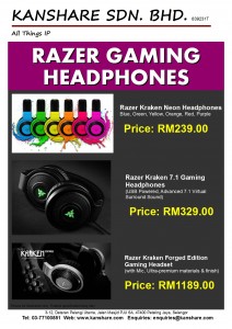 Razer Kraken Headphones